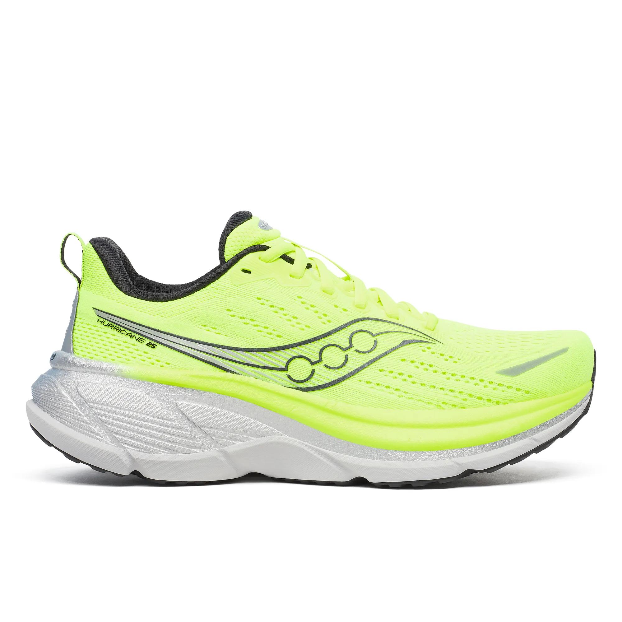 Saucony Men's Hurricane 25 Trainers - Green  - Size UK 7.5