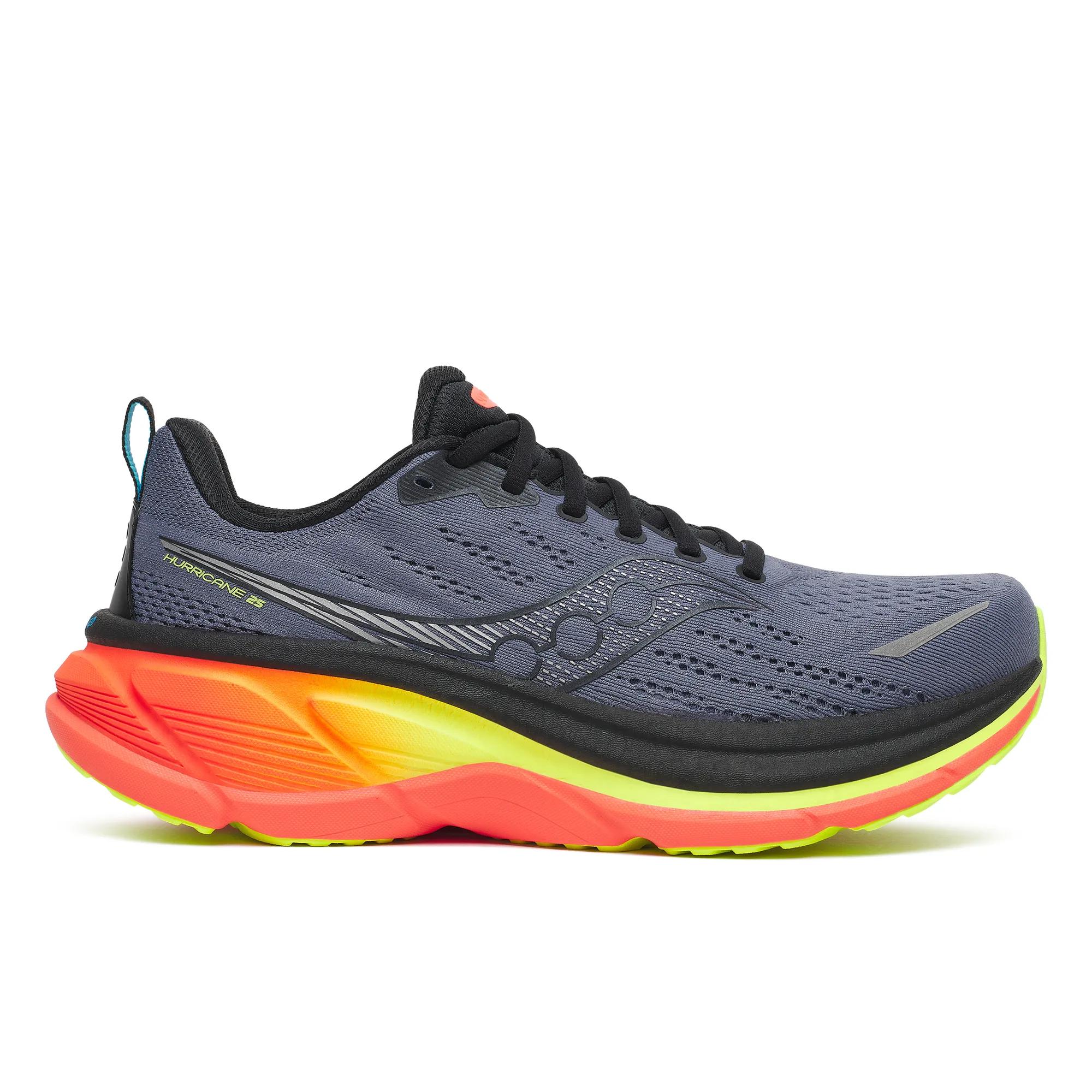 Saucony Men's Hurricane 25 Trainers - Grey  - Size UK 6.5