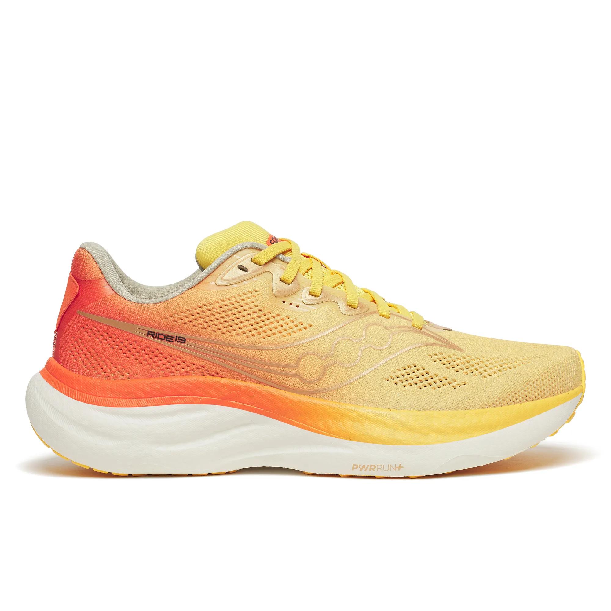 Saucony Men's Ride 19 Trainers - Orange  - Size UK 9.5