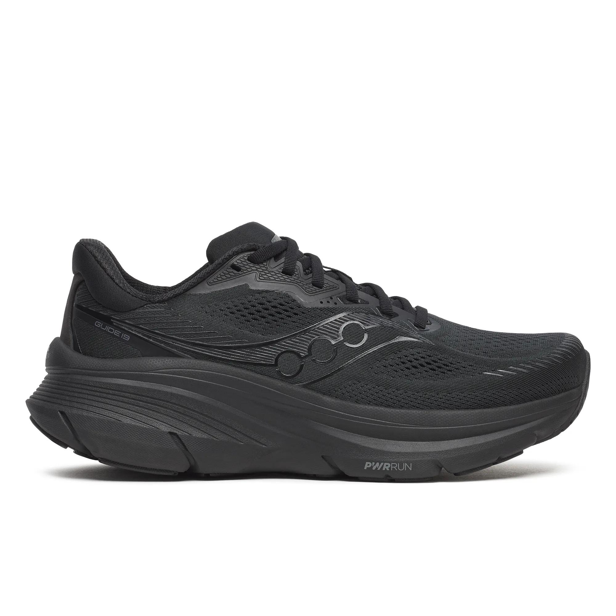 Saucony Men's Guide 19 Trainers - Black  - Size UK 6