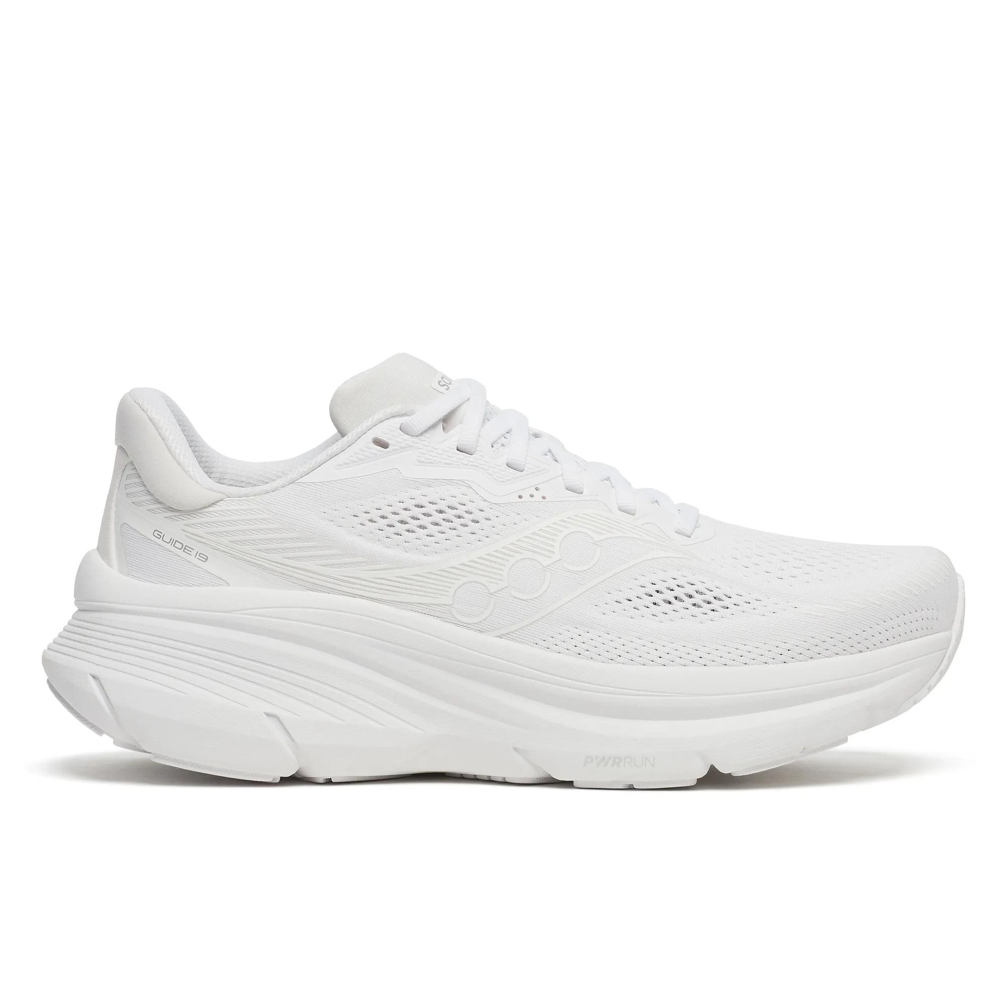 Saucony Men's Guide 19 Trainers - White  - Size UK 9