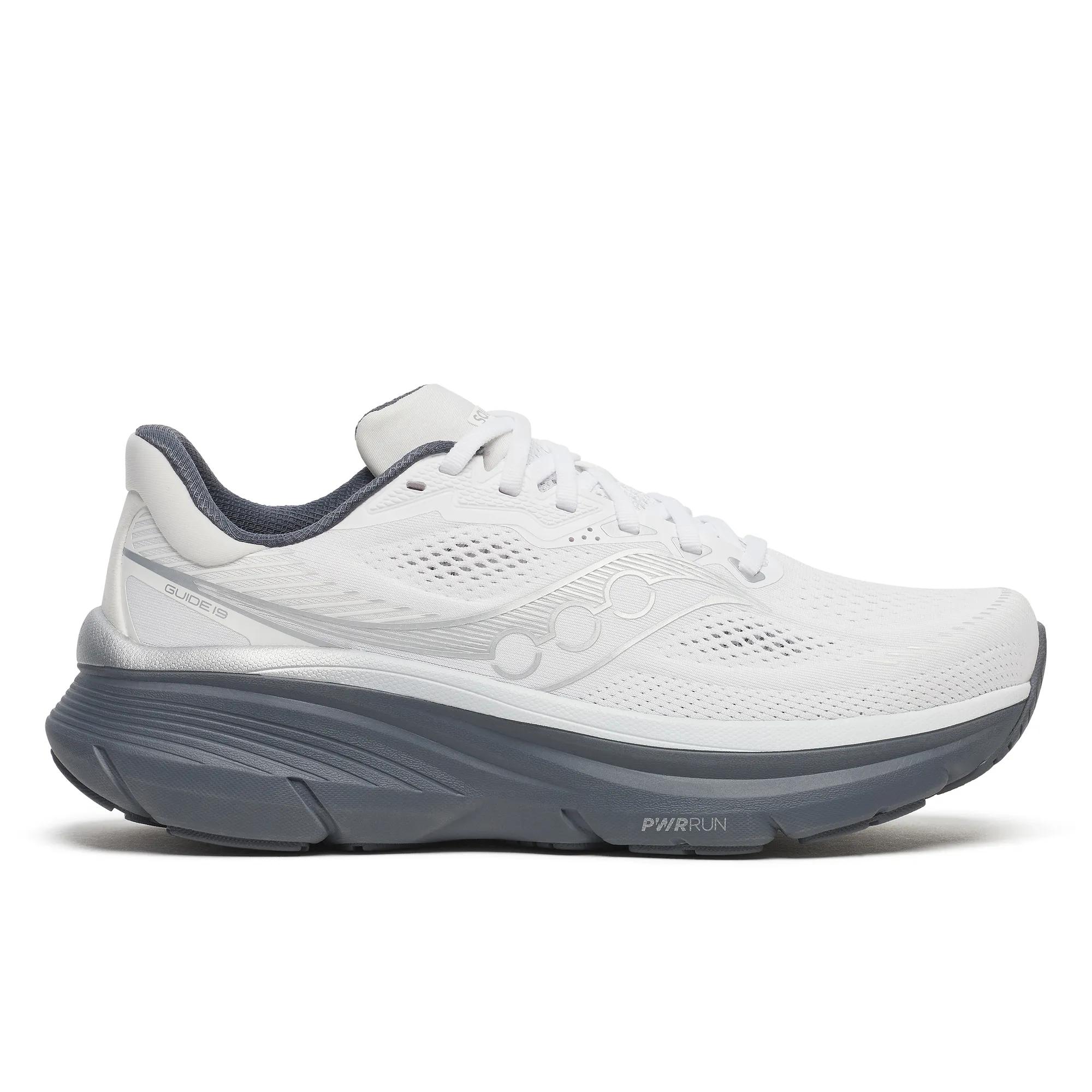 Saucony Men's Guide 19 Trainers - White  - Size UK 9