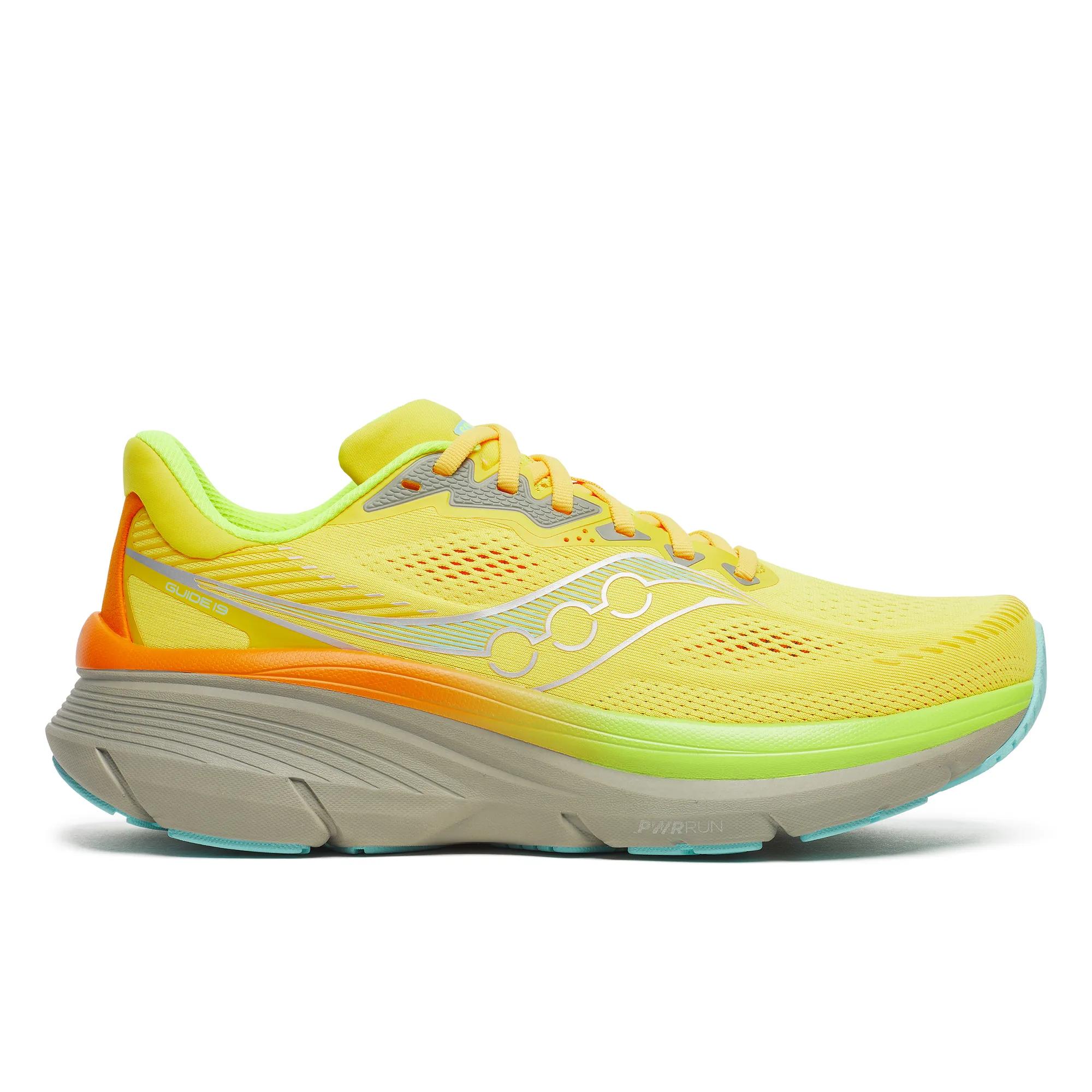 Saucony Men's Guide 19 Trainers - Yellow  - Size UK 9
