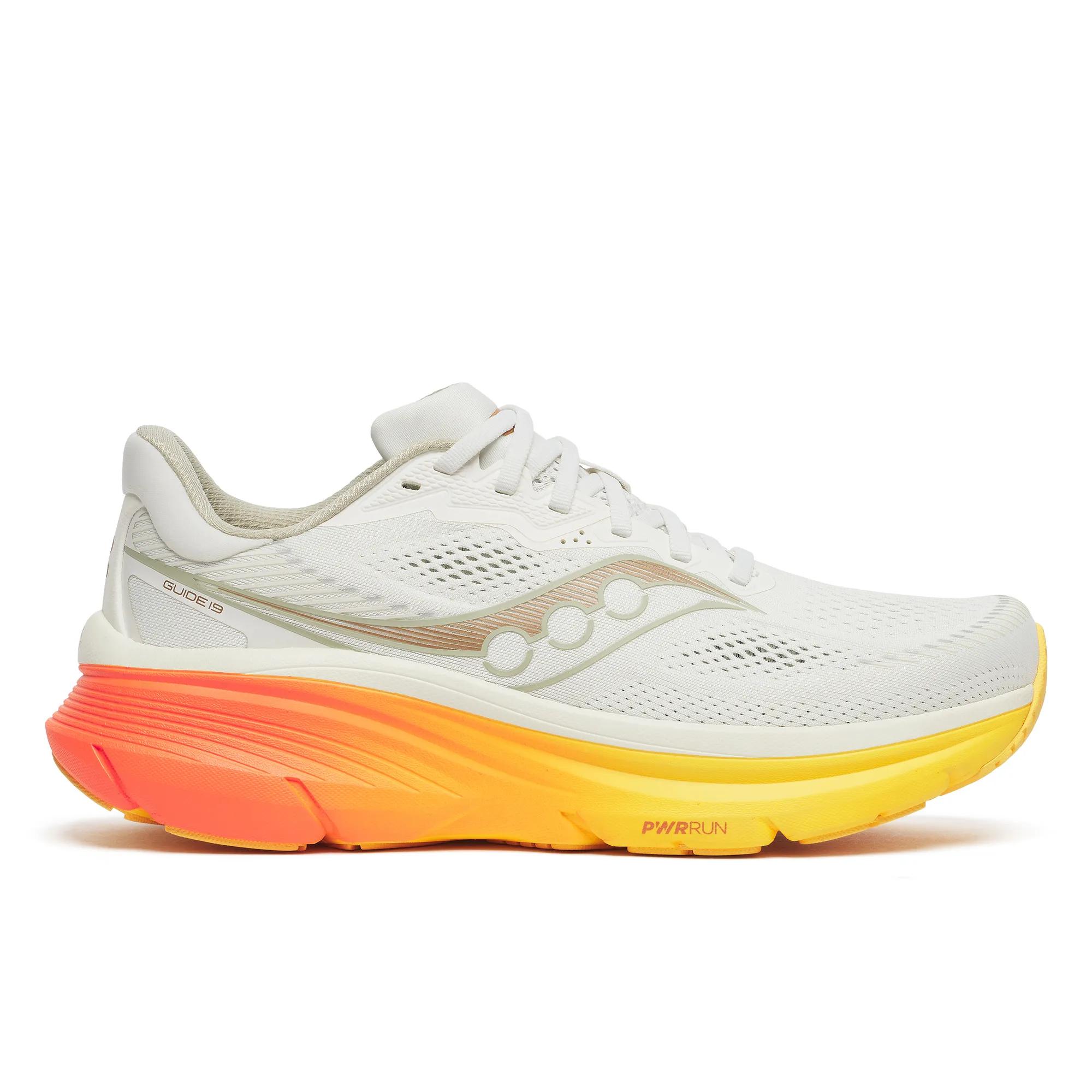 Saucony Men's Guide 19 Trainers - White  - Size UK 8.5