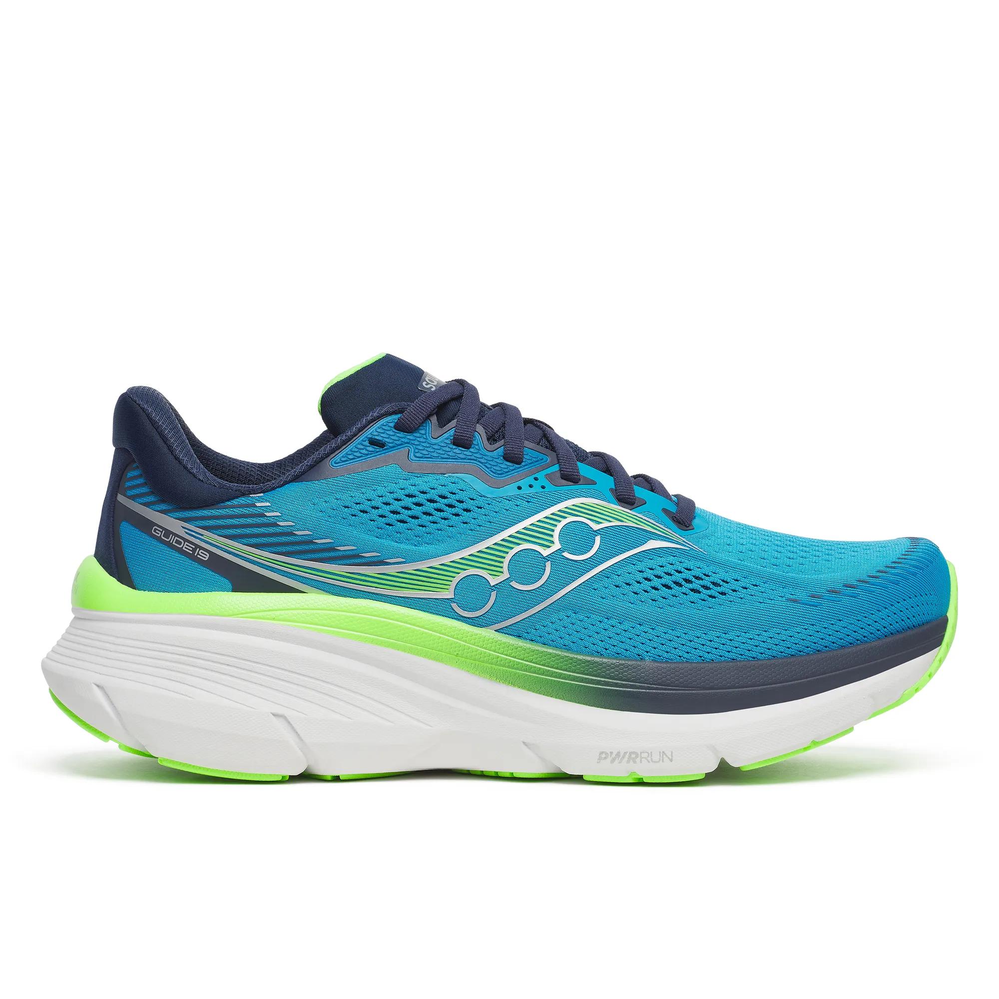 Saucony Men's Guide 19 Trainers - Blue  - Size UK 9