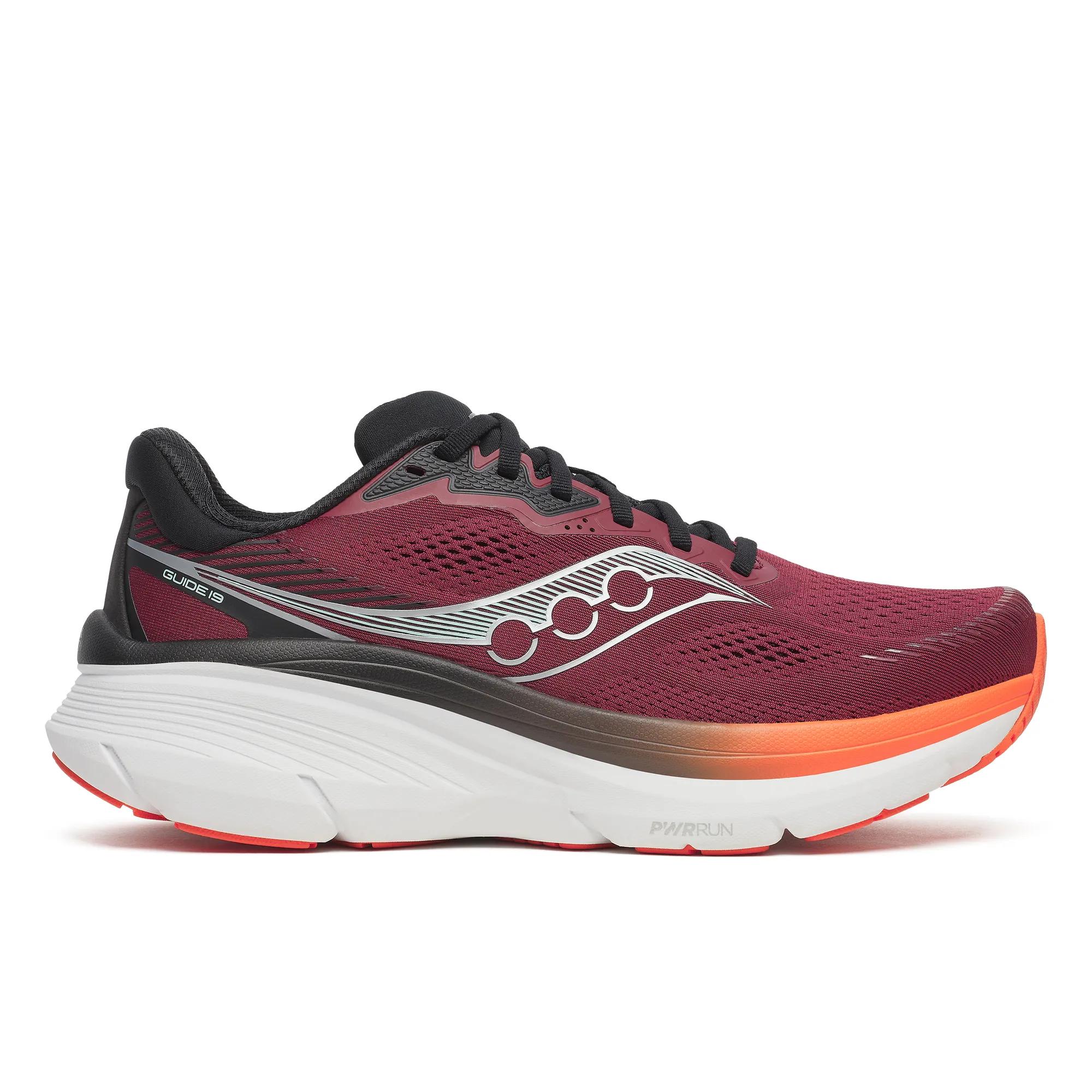 Saucony Men's Guide 19 Trainers - Red  - Size UK 6