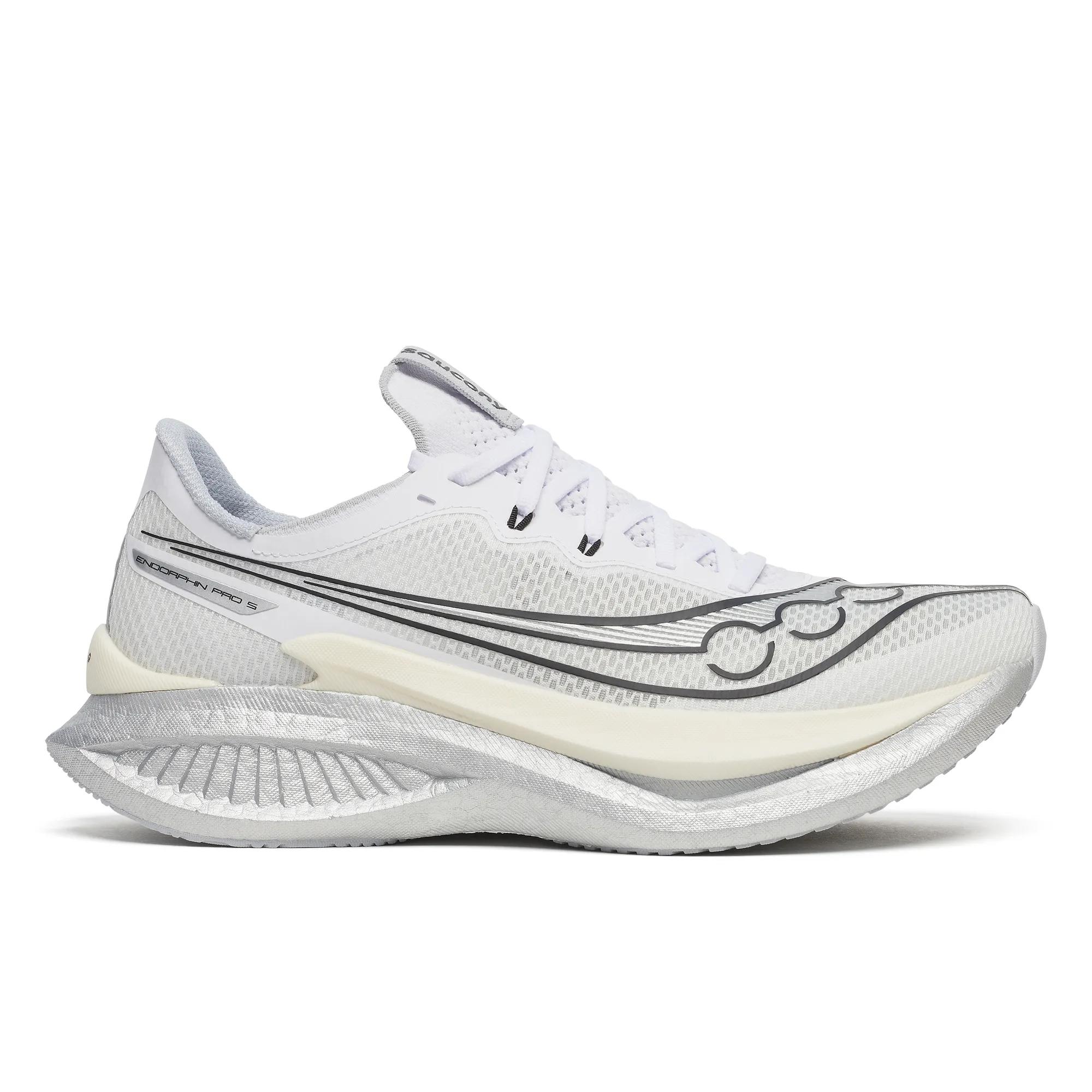 Saucony Men's Endorphin Pro 5 Trainers - White  - Size UK 8.5