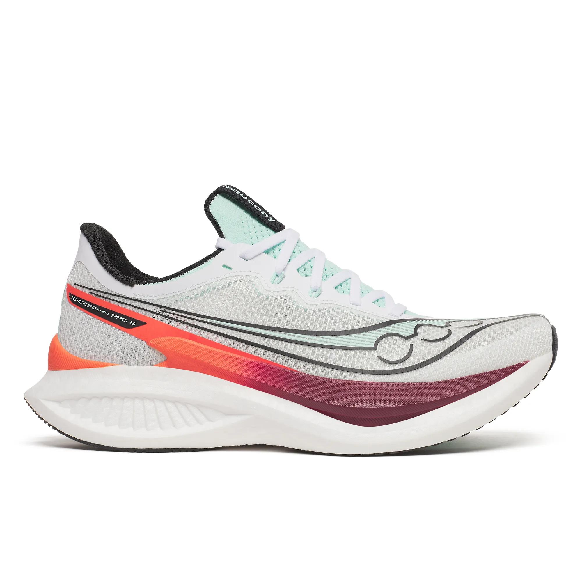 Saucony Men's Endorphin Pro 5 Trainers - White  - Size UK 9.5