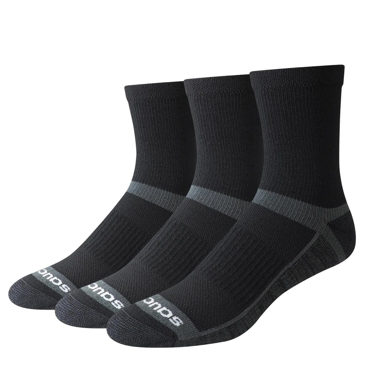 Inferno Cushion Mid 3-Pack Sock, Black, dynamic 1