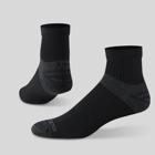 Inferno Cushion Quarter Sock, Black, dynamic 2