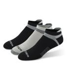 Inferno Cushion No Show Tab Sock, Black Assorted, dynamic 1
