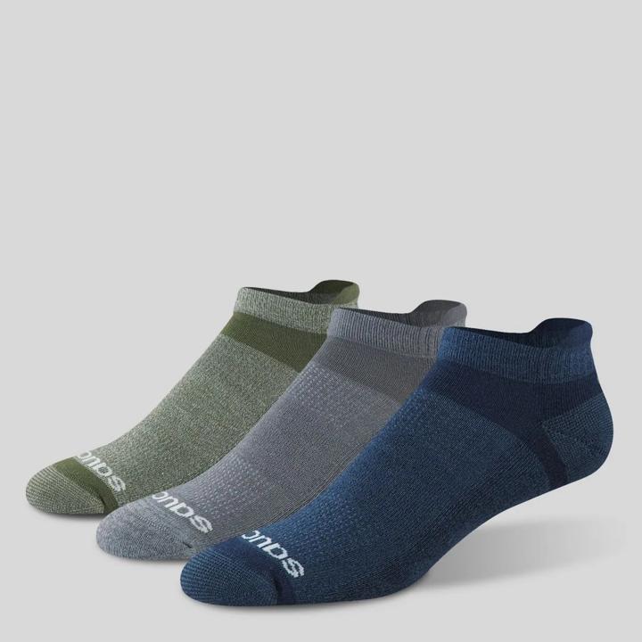 Inferno Cushion No Show Tab Sock, Navy | Flint | Olivine, dynamic