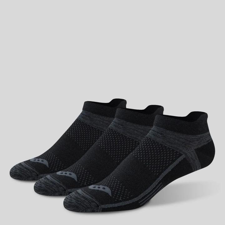 Inferno Ultralight No Show Tab 3-Pack Sock, Black, dynamic
