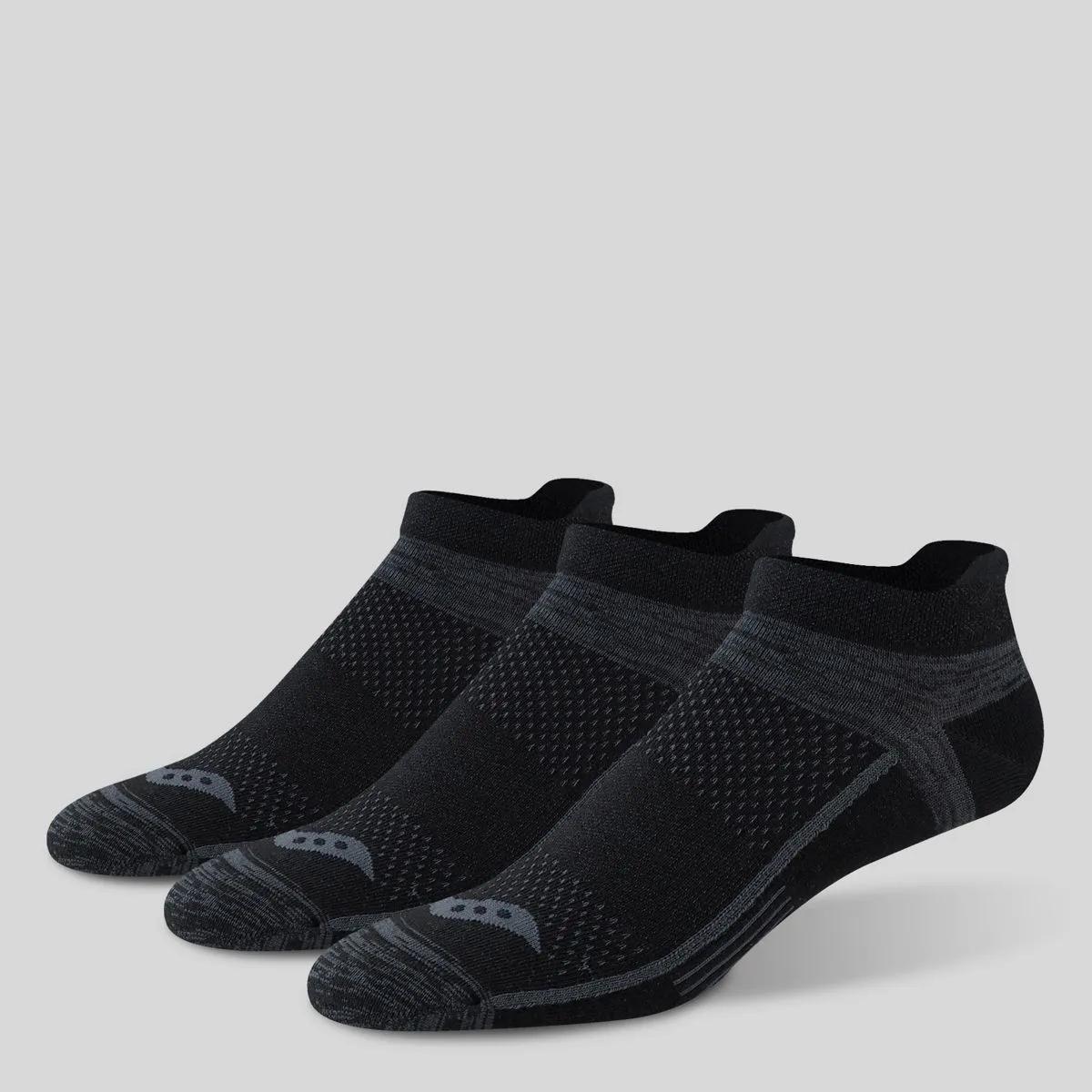 Inferno Ultralight No Show Tab 3-Pack Sock, Black, dynamic 1