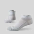 Inferno Ultralight No Show Tab 3-Pack Sock, White, dynamic 2