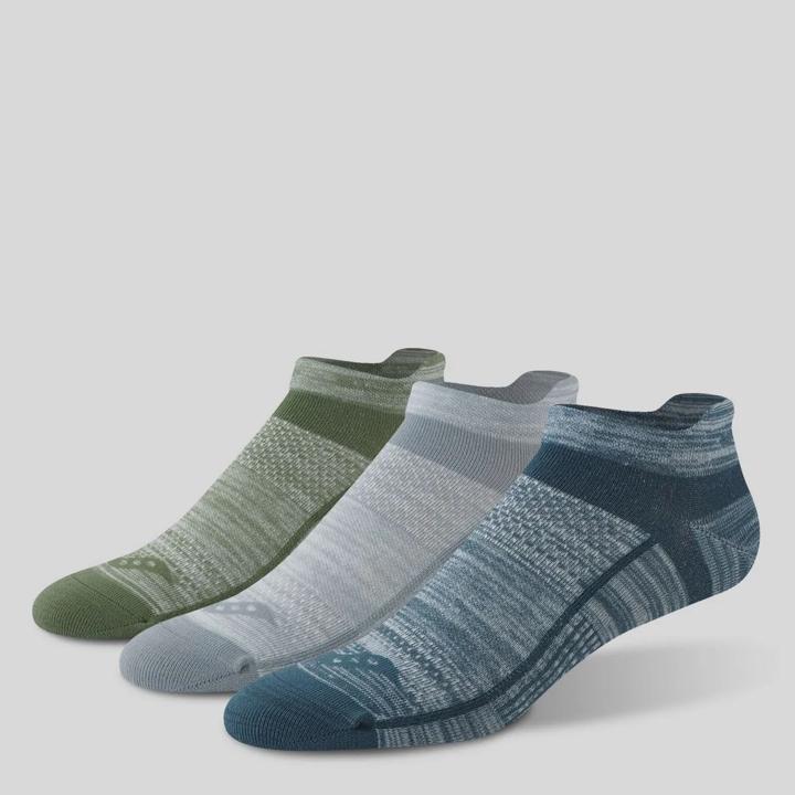 Inferno Ultralight No Show Tab 3-Pack Sock, Navy | Flint | Olivine, dynamic