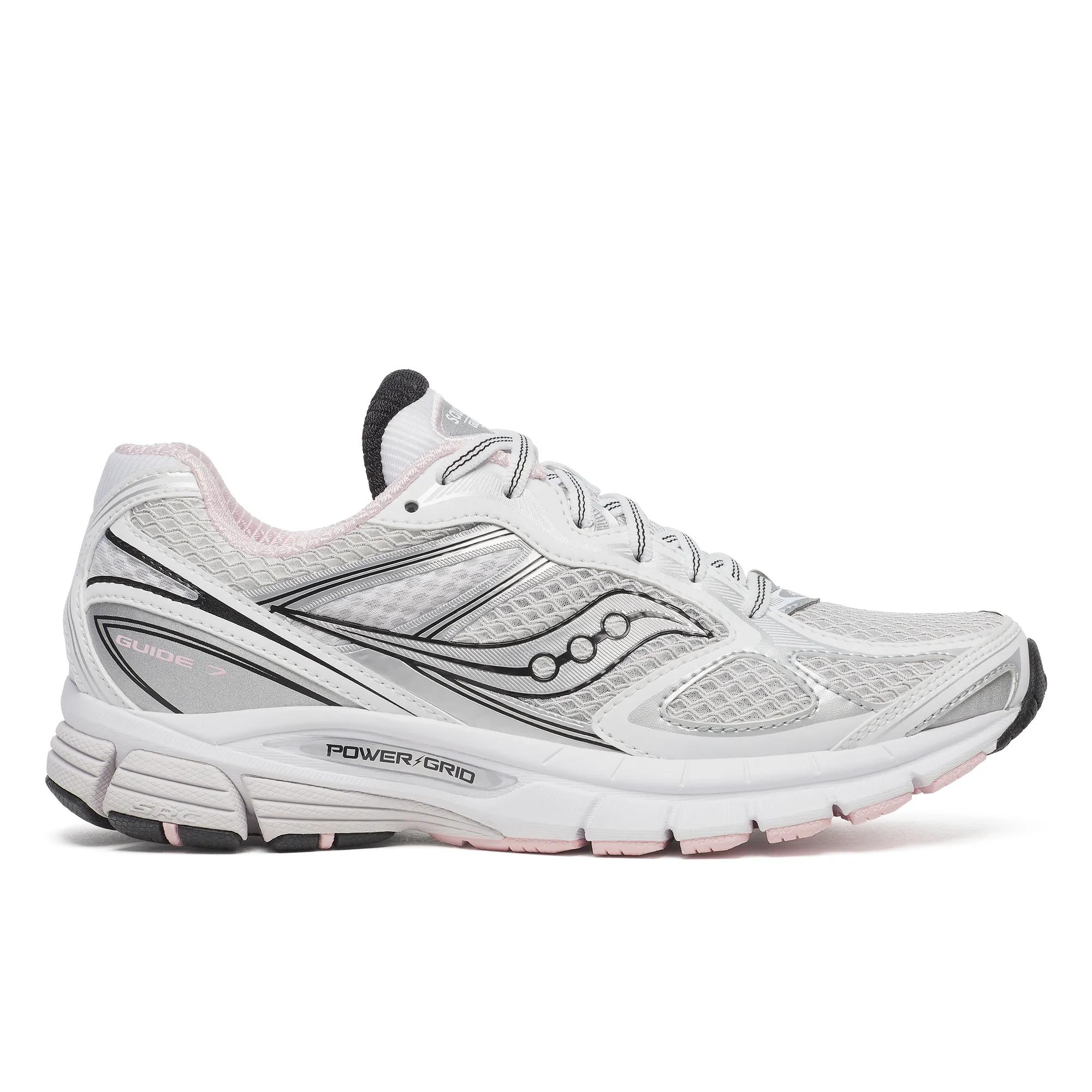 Saucony Women's Progrid Guide 7 Trainers - White  - Size UK 6