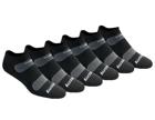 Legacy Performance No Show 6-Pack Socks, Black, dynamic 1