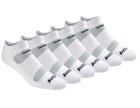 Legacy Performance No Show 6-Pack Socks, White, dynamic 1