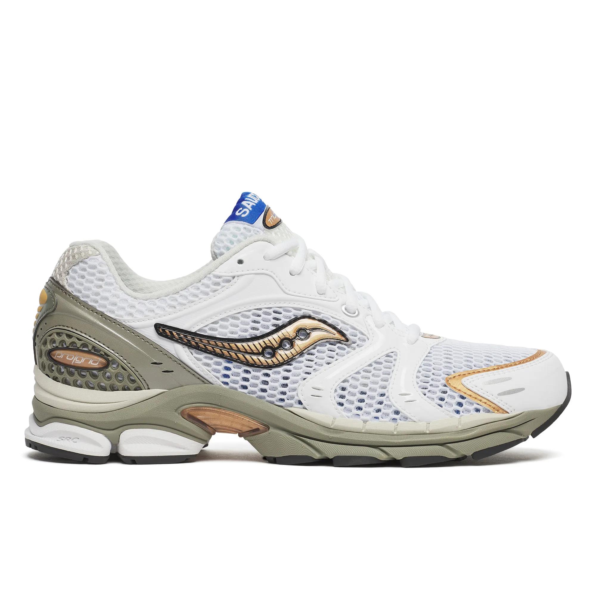 Saucony   Progrid Triumph 4 Trainers - White  - Size UK 11.5