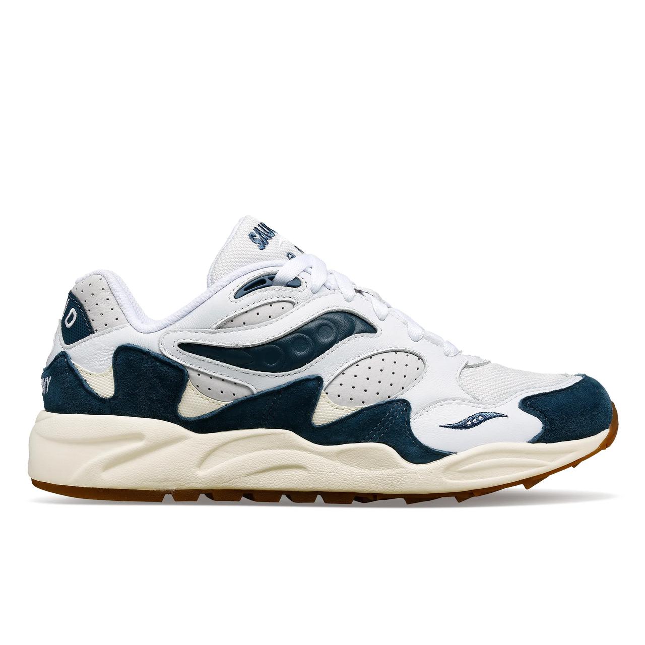 NEW SAUCONY unisex shadow 6000 ivy prep shoes in navy/white Shadow 6000 Sneaker - Blue/White main image 3