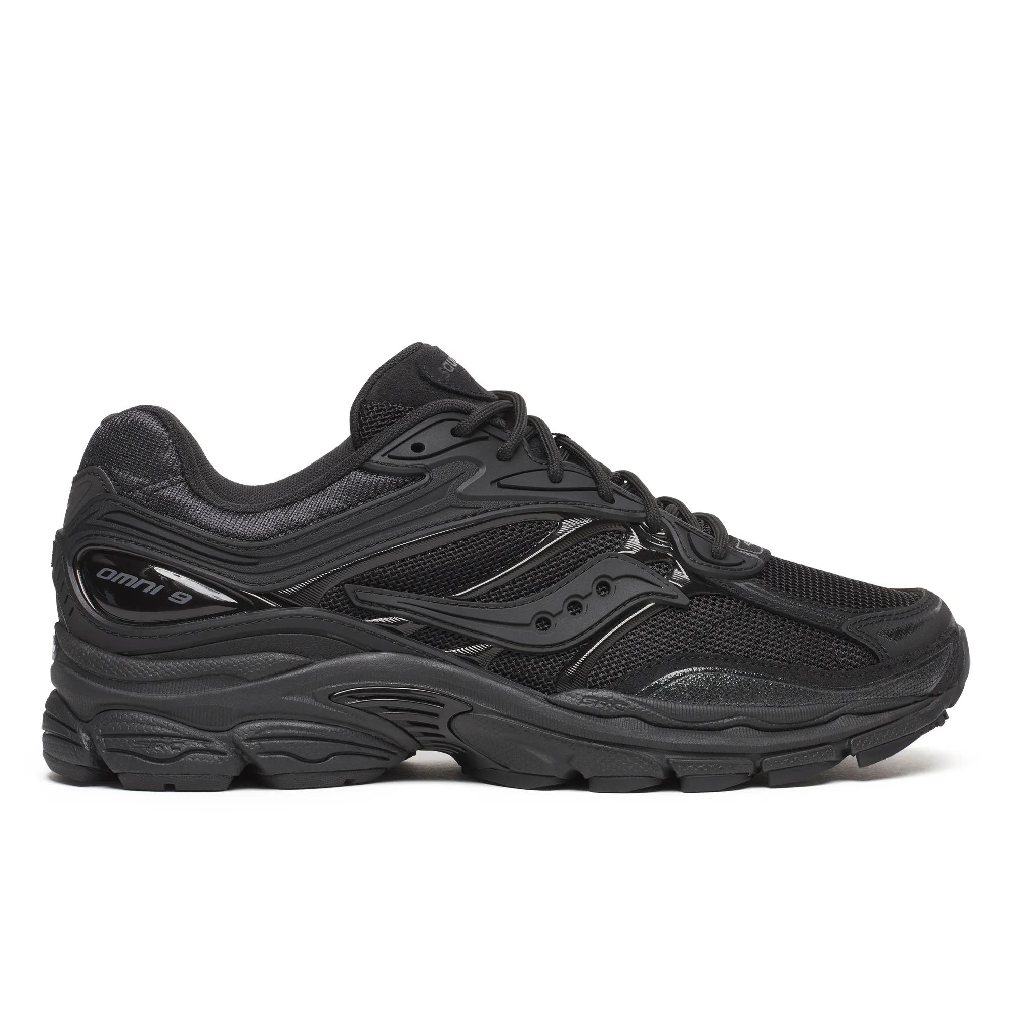 Saucony   Progrid Omni 9 Armor Trainers - Black  - Size UK 10.5