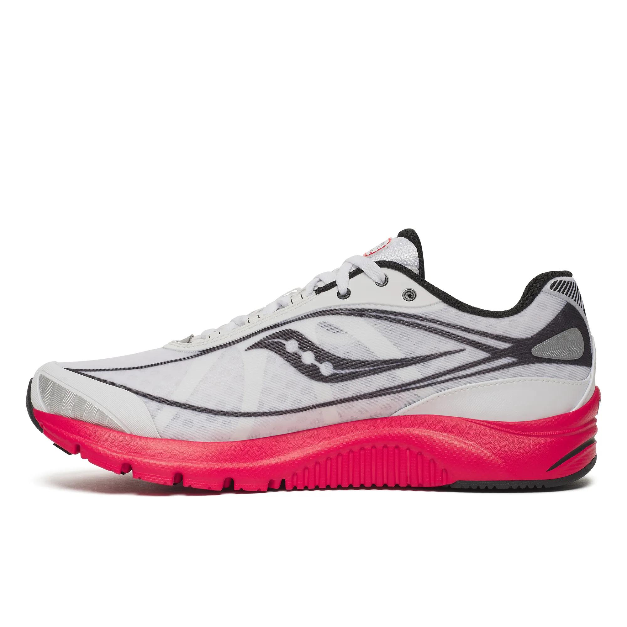 Kinvara 1, White | Black | Red, dynamic 3