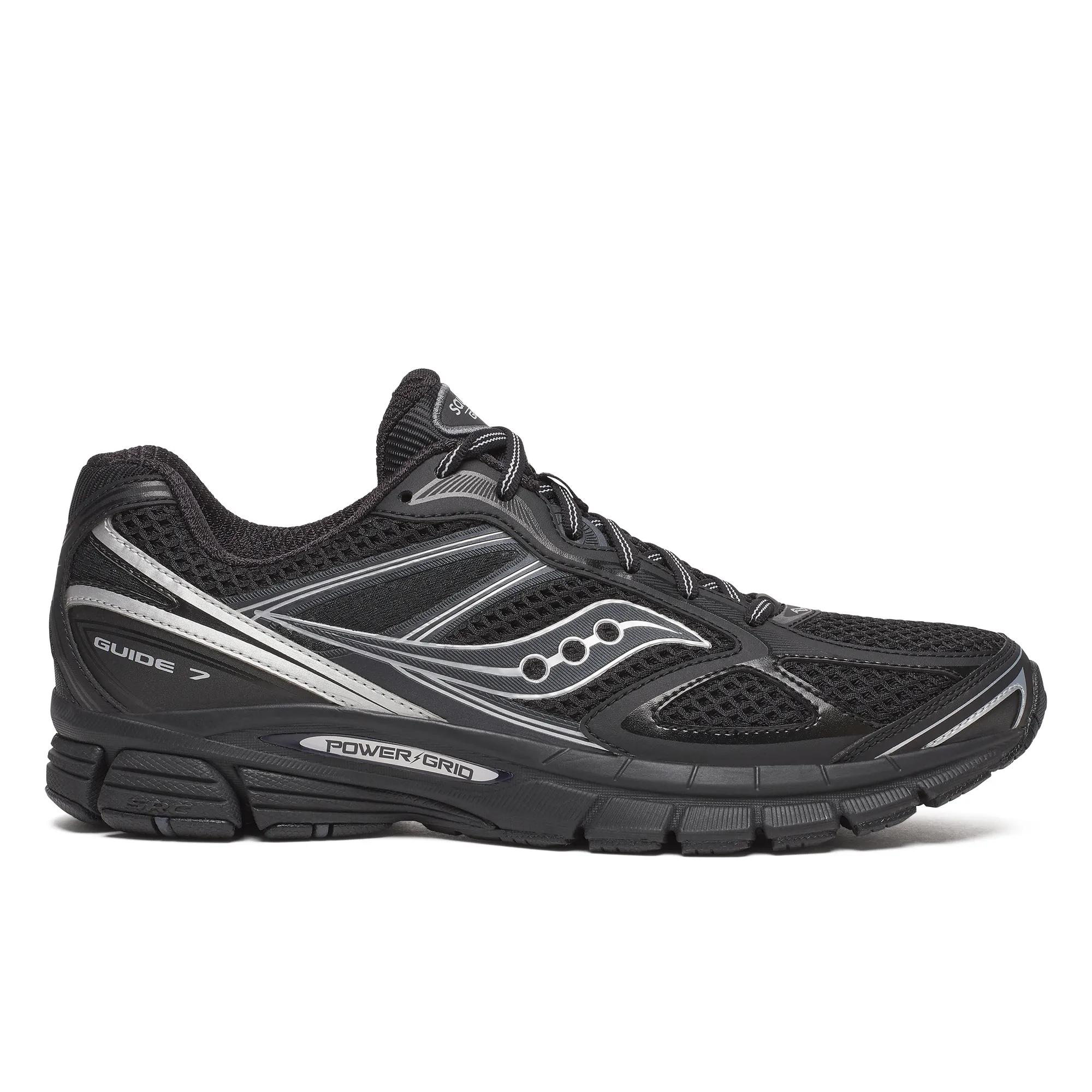 Saucony   Progrid Guide 7 Trainers - Black  - Size UK 9