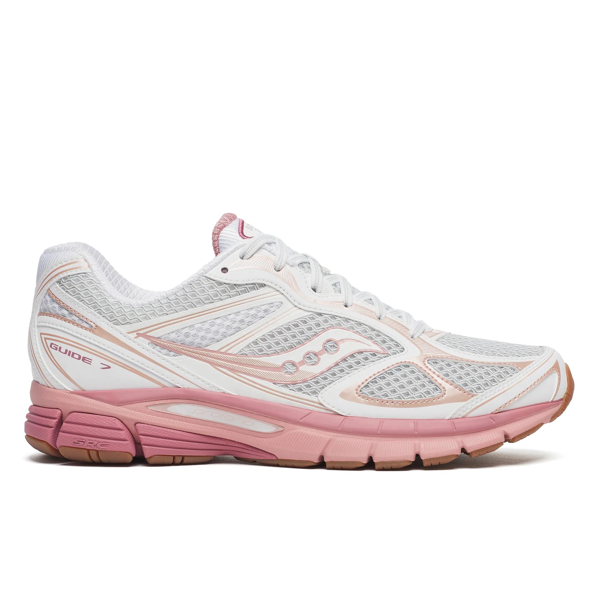 Saucony   Progrid Guide 7 Trainers - White  - Size UK 9