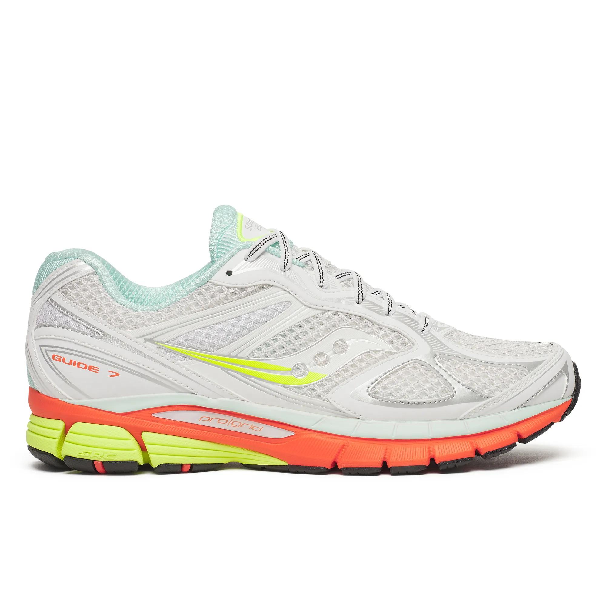 Saucony   Progrid Guide 7 Trainers - White  - Size UK 9