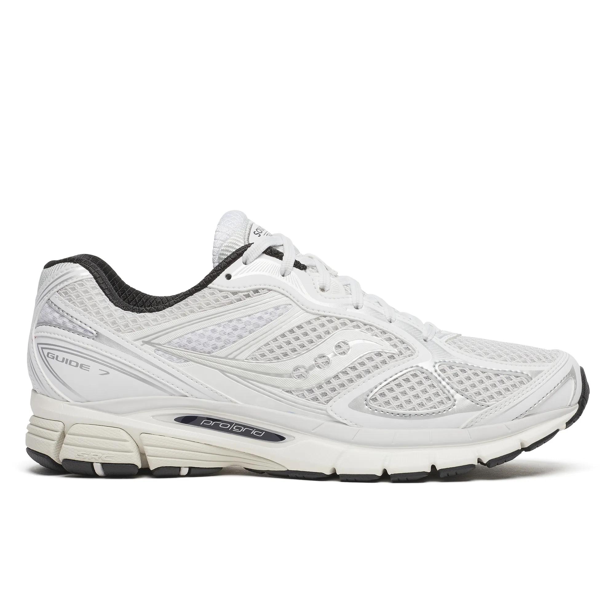 Saucony   Progrid Guide 7 Trainers - White  - Size UK 9