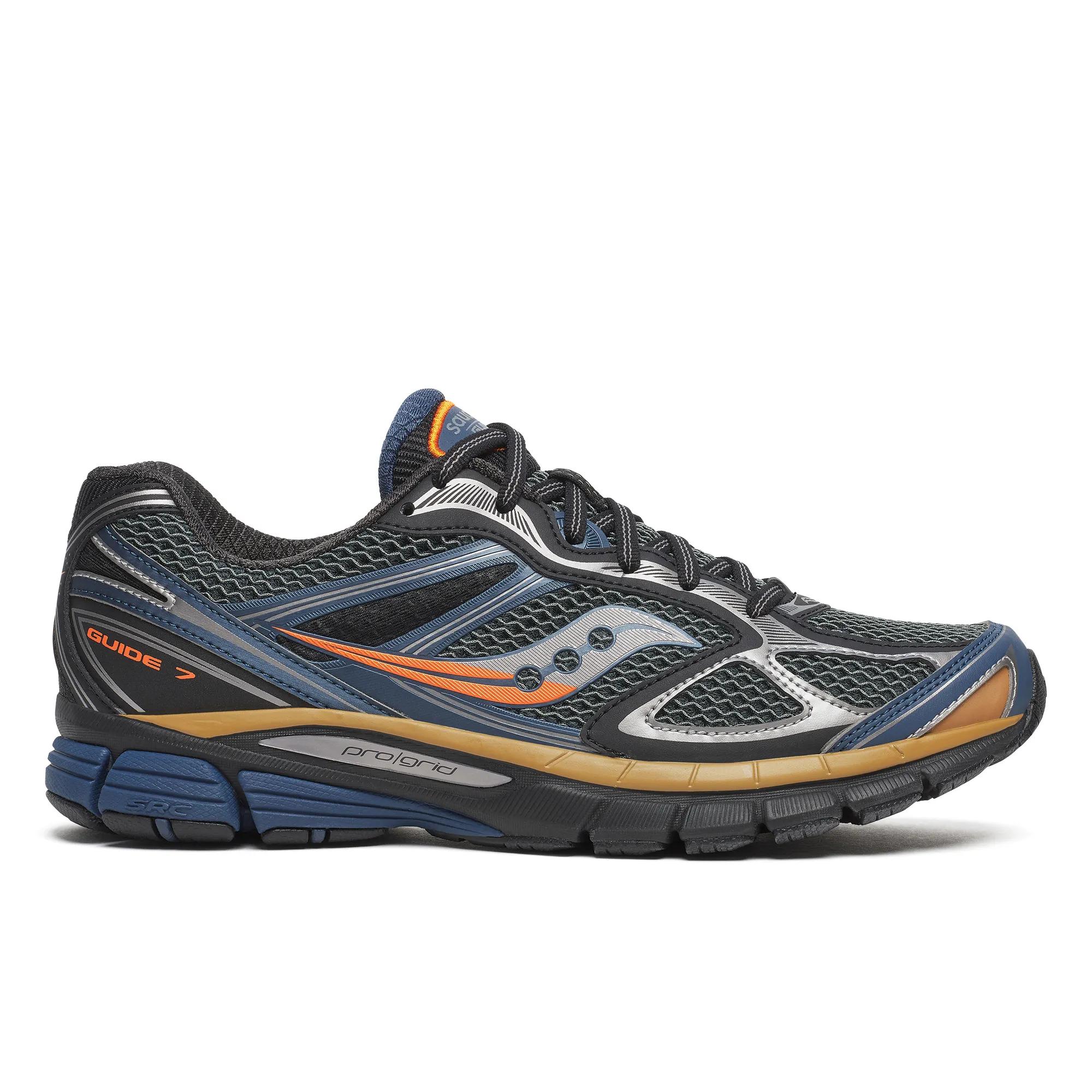 Saucony   Progrid Guide 7 Disrupt Trainers - Black  - Size UK 11