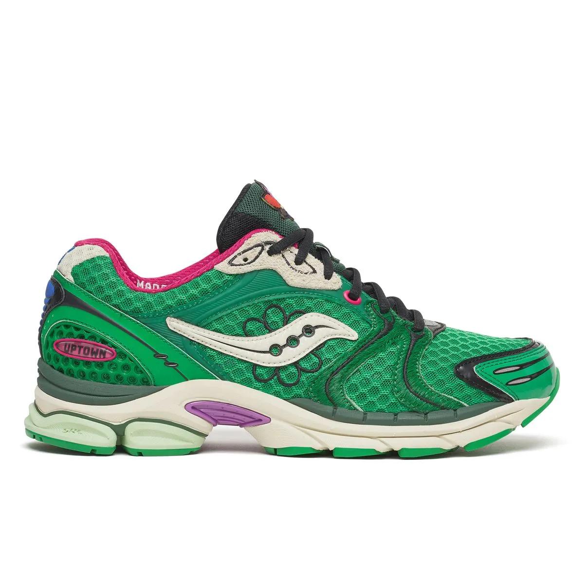 Jae Tips X Saucony ProGrid Triumph 4, Fern | Fern, dynamic 1