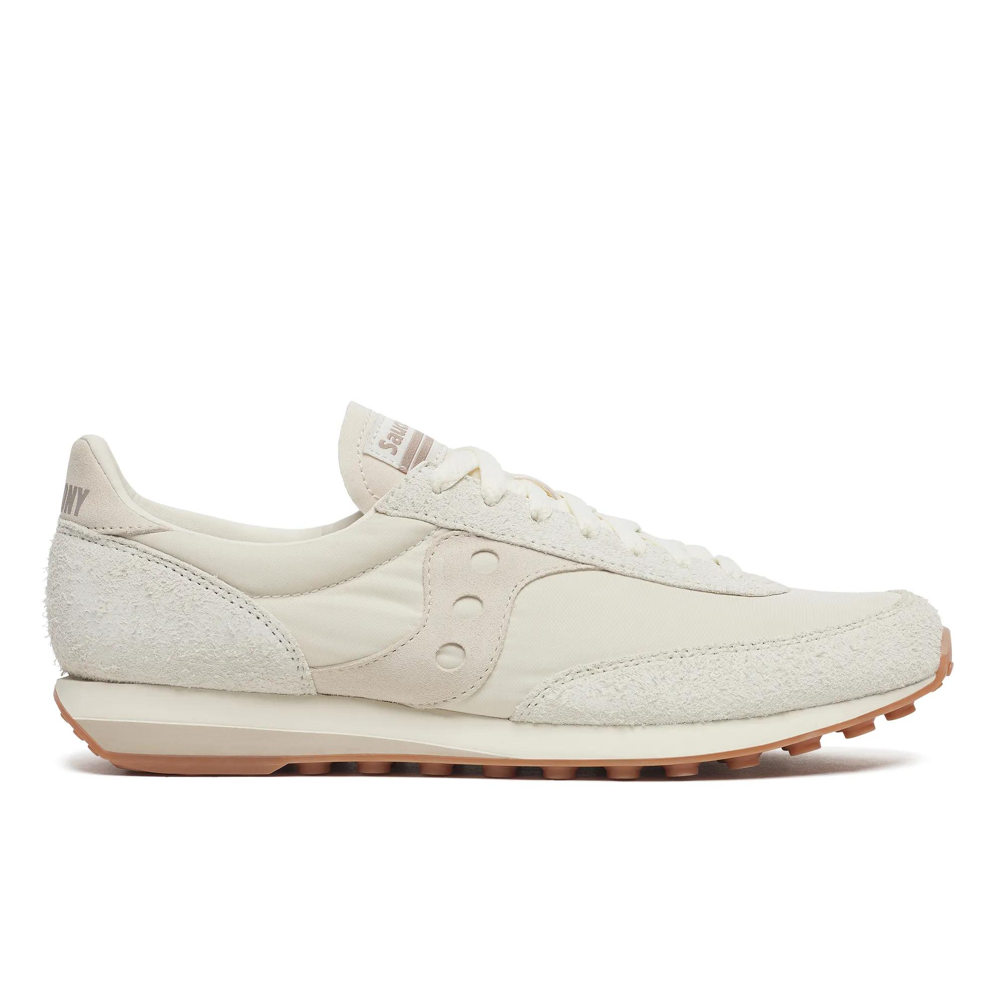 Saucony   Trainer 80 Hairy Suede Trainers - Grey  - Size UK 13M