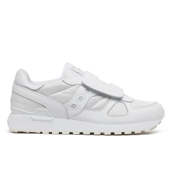 Engineered Garments X Saucony Shadow Original Velcro, White, dynamic