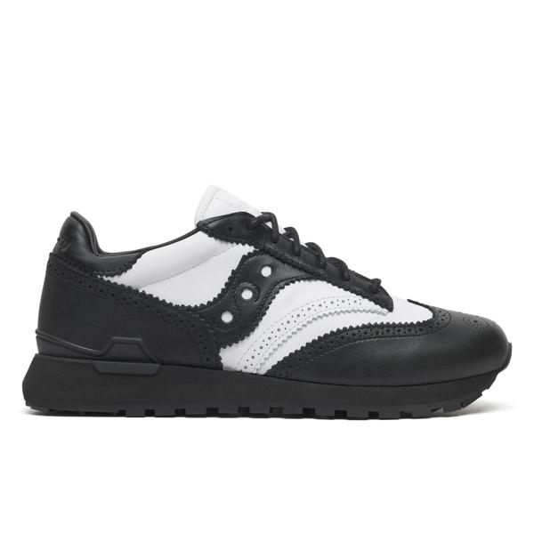 Engineered Garments X Saucony Shadow Original Wingtip, Black | White, dynamic