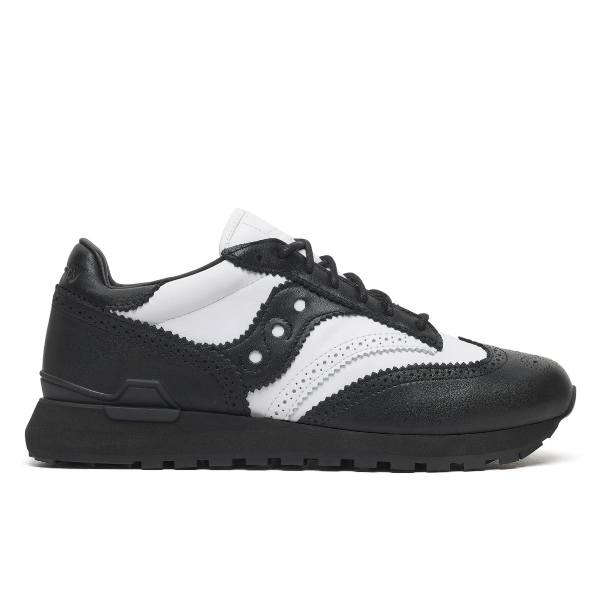 Engineered Garments X Saucony Shadow Original Wingtip, Black | White, dynamic 1