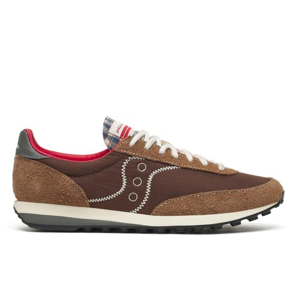Estudio Niksen X Saucony Trainer 80, Brown, dynamic