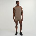 Outpace 2.5" Split Short, Pewter, dynamic 3