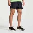 Outpace 5" Short, Black, dynamic 3
