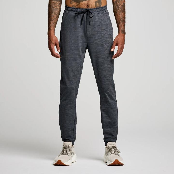 Solstice Jogger, Black Heather, dynamic