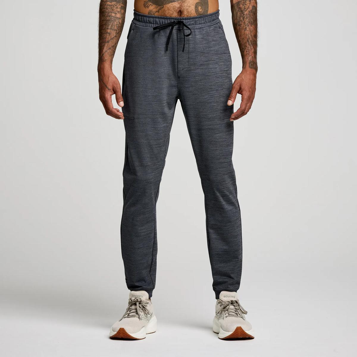 Solstice Jogger, Black Heather, dynamic 1