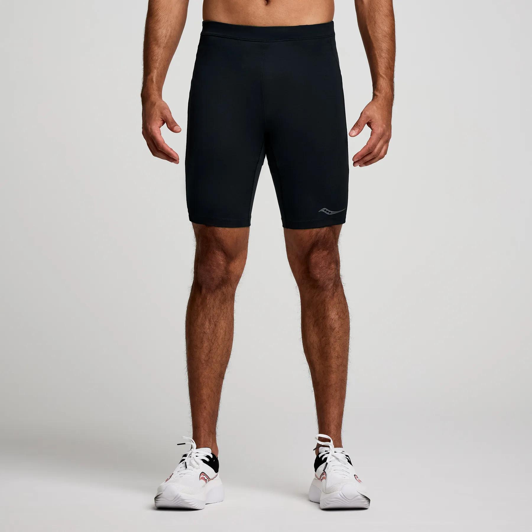 Saucony Men's Fortify Lined Half Tight Black (Size S)