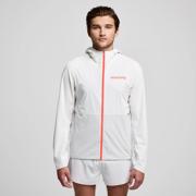 Veste Triathlon Vintage Saucony - Homme Taille Small - Bleu Marine Softshell (années 90)