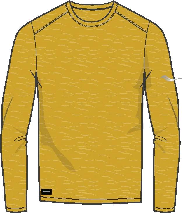 Peregrine Merino Long Sleeve, Oak Heather, dynamic 1