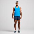 Stopwatch Singlet, Cobalt Heather, dynamic 3