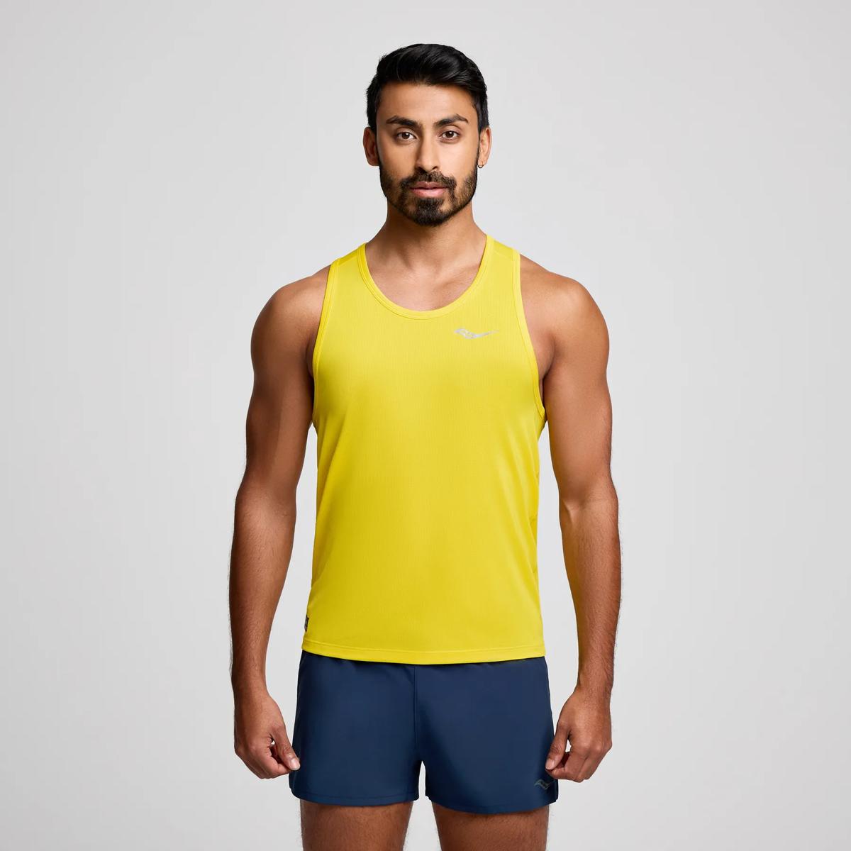 Stopwatch Singlet, Canary, dynamic 1