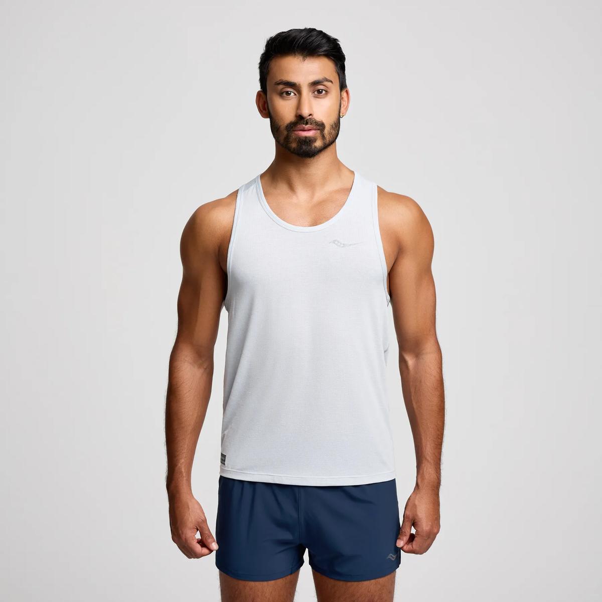 Stopwatch Singlet, Granite Heather, dynamic 1