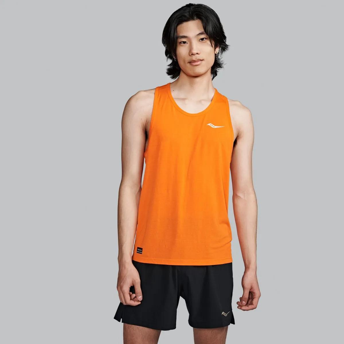 Stopwatch Singlet, Pepper Heather, dynamic 1