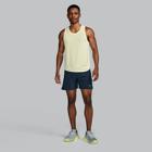 Stopwatch Singlet, Sunny Lime Heather, dynamic 1